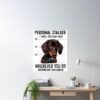 cpostermediumsquare product1000x1000.2 12 - Dachshund Gifts