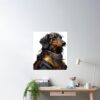 cpostermediumsquare product1000x1000.2 19 - Dachshund Gifts