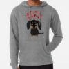 ssrcolightweight hoodiemensgrey lightweight hoodiefrontsquare productx1000 bgf8f8f8 5 - Dachshund Gifts