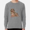 ssrcolightweight sweatshirtmensheather grey lightweight raglan sweatshirtfrontsquare productx1000 bgf8f8f8 3 - Dachshund Gifts