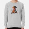 ssrcolightweight sweatshirtmensheather greyfrontsquare productx1000 bgf8f8f8 11 - Dachshund Gifts