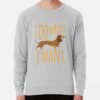 ssrcolightweight sweatshirtmensheather greyfrontsquare productx1000 bgf8f8f8 20 - Dachshund Gifts