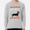 ssrcolightweight sweatshirtmensheather greyfrontsquare productx1000 bgf8f8f8 34 - Dachshund Gifts