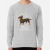 ssrcolightweight sweatshirtmensheather greyfrontsquare productx1000 bgf8f8f8 38 - Dachshund Gifts