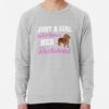 ssrcolightweight sweatshirtmensheather greyfrontsquare productx1000 bgf8f8f8 40 - Dachshund Gifts