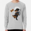 ssrcolightweight sweatshirtmensheather greyfrontsquare productx1000 bgf8f8f8 45 - Dachshund Gifts