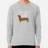 ssrcolightweight sweatshirtmensheather greyfrontsquare productx1000 bgf8f8f8 52 - Dachshund Gifts