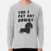 ssrcolightweight sweatshirtmensheather greyfrontsquare productx1000 bgf8f8f8 59 - Dachshund Gifts