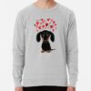 ssrcolightweight sweatshirtmensheather greyfrontsquare productx1000 bgf8f8f8 6 - Dachshund Gifts