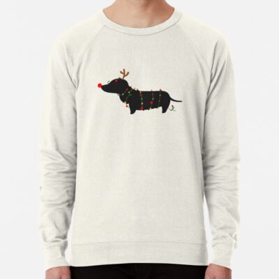 ssrcolightweight sweatshirtmensoatmeal heatherfrontsquare productx1000 bgf8f8f8 16 - Dachshund Gifts