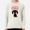 ssrcolightweight sweatshirtmensoatmeal heatherfrontsquare productx1000 bgf8f8f8 6 - Dachshund Gifts