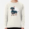 ssrcolightweight sweatshirtmensoatmeal heatherfrontsquare productx1000 bgf8f8f8 64 - Dachshund Gifts