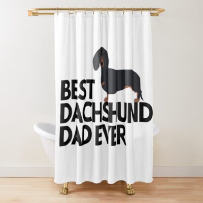 urshower curtain closedsquare1000x1000.1 14 - Dachshund Gifts